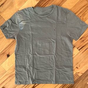 All Saints Men’s T Shirt Grey Size Large